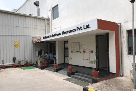Industrial building construction site in Sanand GIDC Ahmedabad by Siddhi Industrial Services