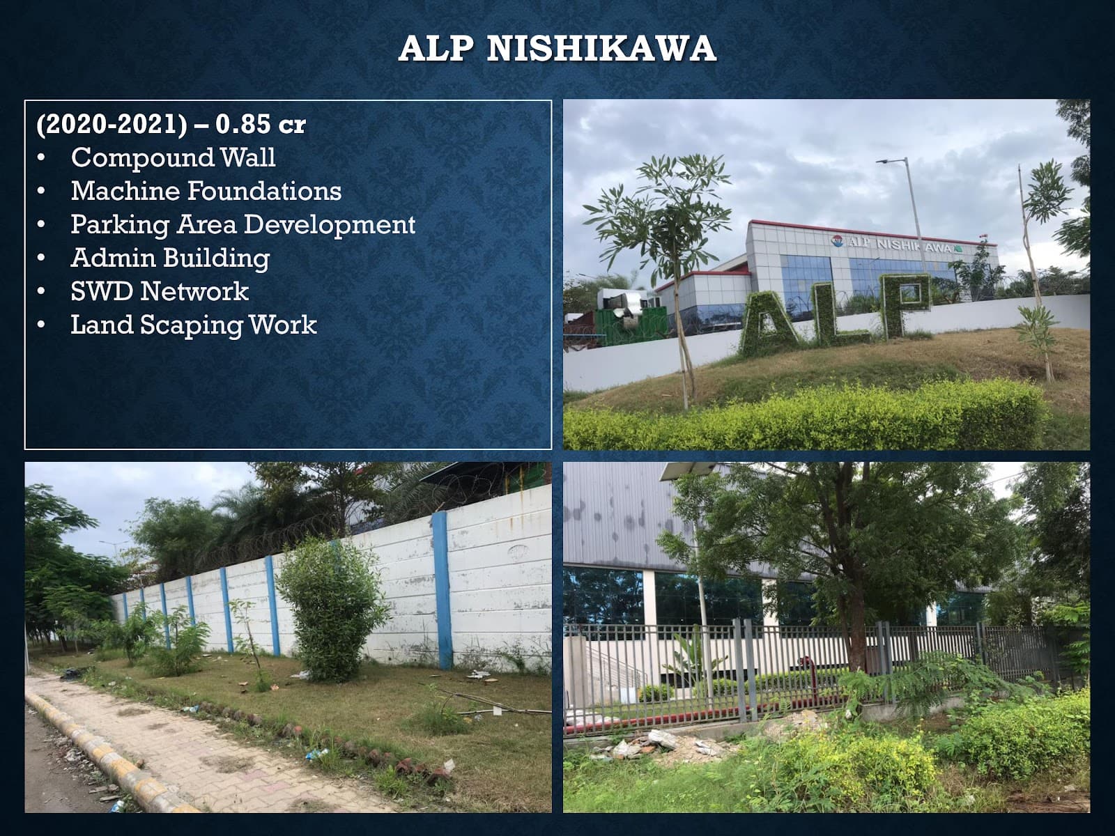ALP Nishikawa Industrial Infrastructure & Manufacturing Facility Development Project