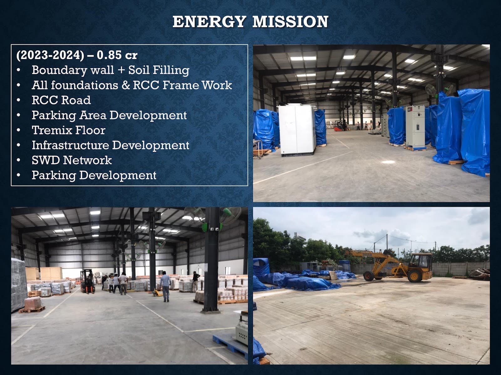 Energy Mission Industrial Infrastructure Project